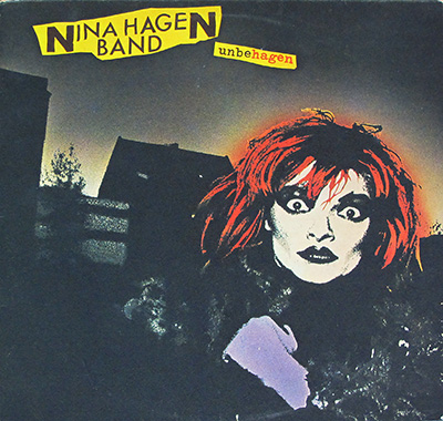 NINA HAGEN - Unbehagen album front cover vinyl record